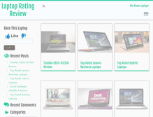 Tablet Screenshot of laptopratingreview.com